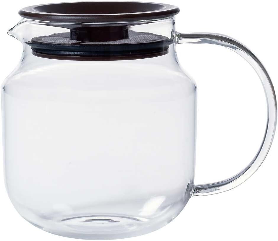 KINTO One Touch Tea Pot 620ml Brown 8685