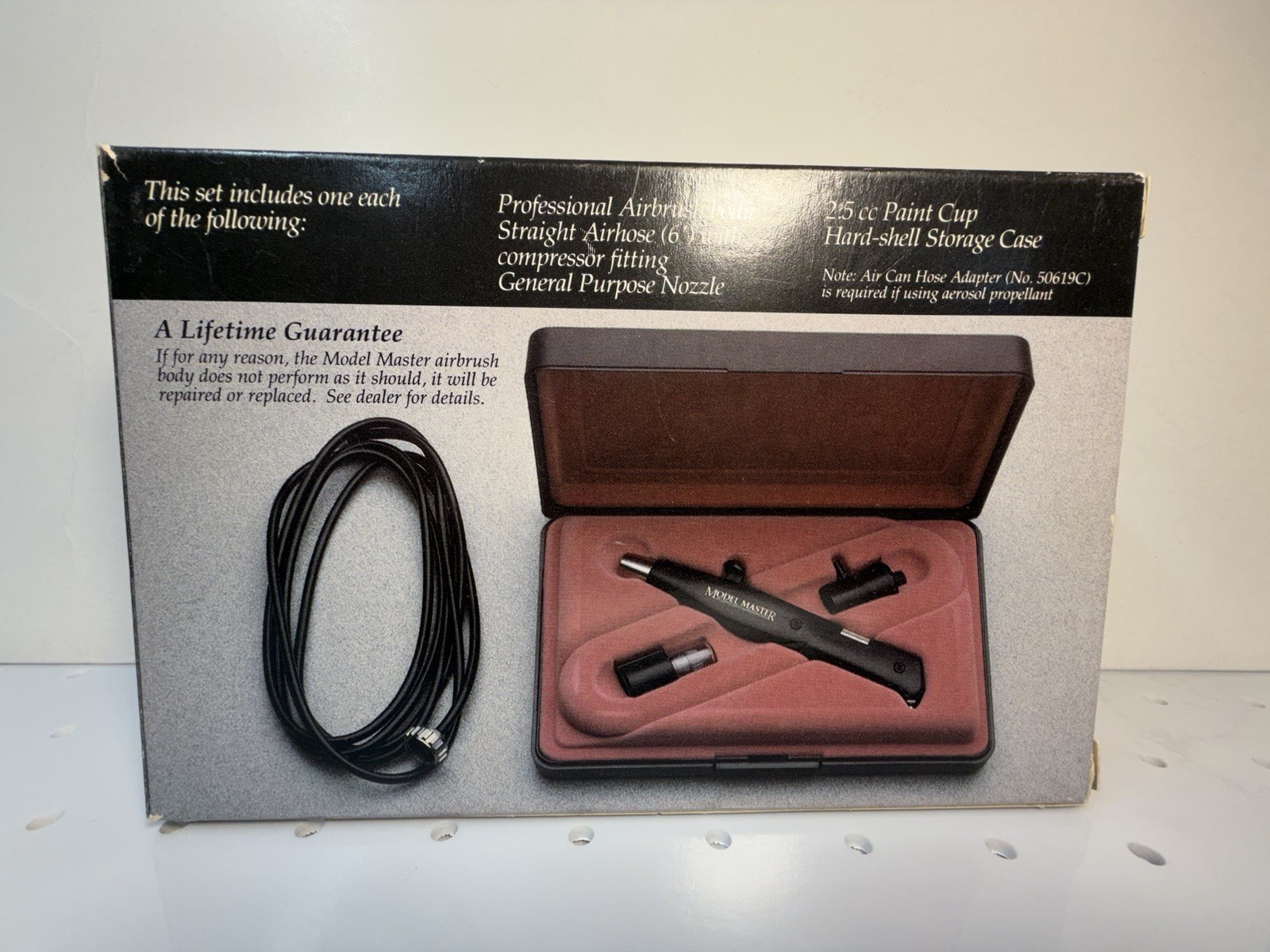 Model Master 50601 Airbrush Set Testors Aztek