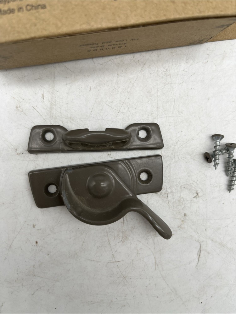 Andersen Window Sash Lock Latch Keeper 9069432 Stone Traditional Kit
