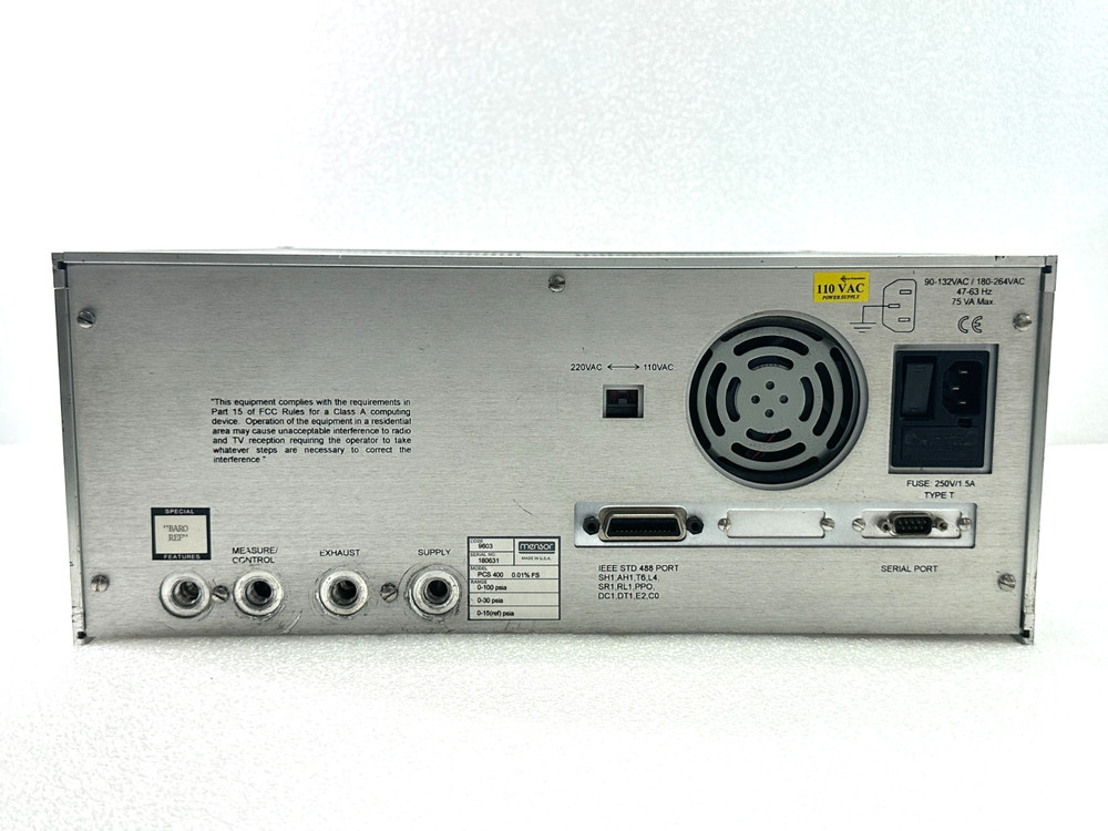 MENSOR PCS 400 PRESSURE BALIBRATION SYSTEM HIGH ACCURACY SYSTEM FREE SHIPPING 🚚