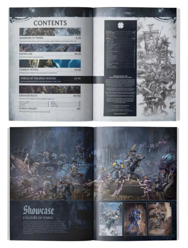 Warhammer 40K - Space Wolves Codex