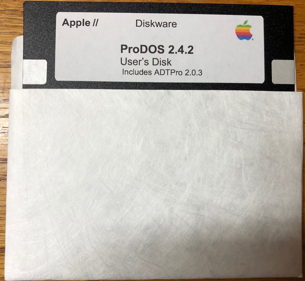 ProDOS 8 2.4.2 / Apple II, IIe, IIc, & IIgs Computers