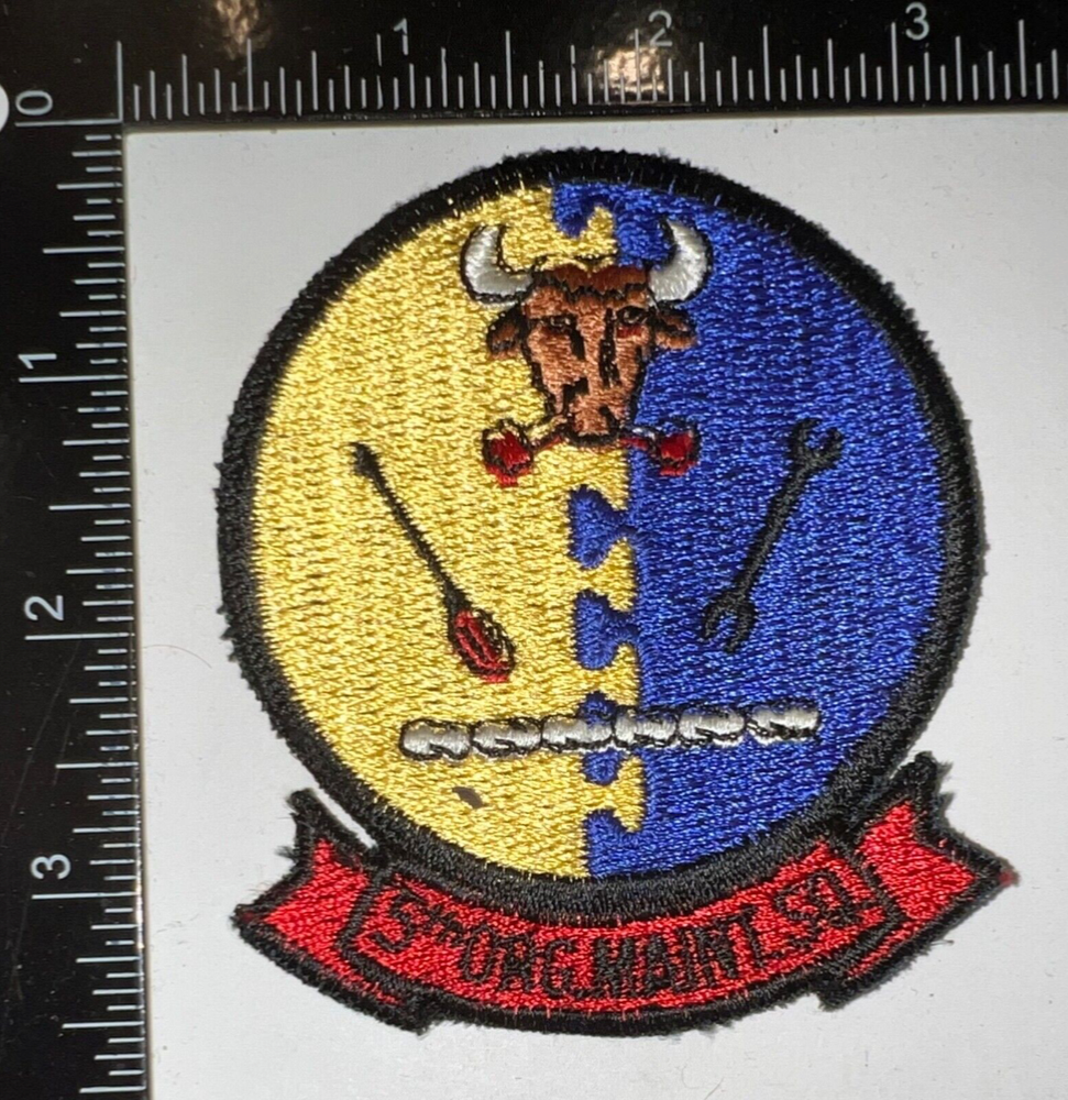 USAF US Air Force 5th Organizational Maintenance Squadron Patch