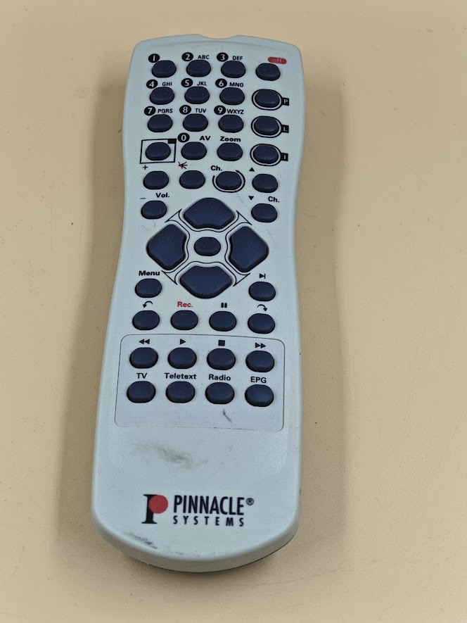 Pinnacle Systems Remote Control - Used Working