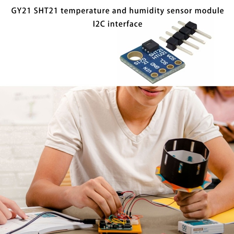 High Accuracy Digital Temperature Humidity Sensorings Module I2C Interfaces
