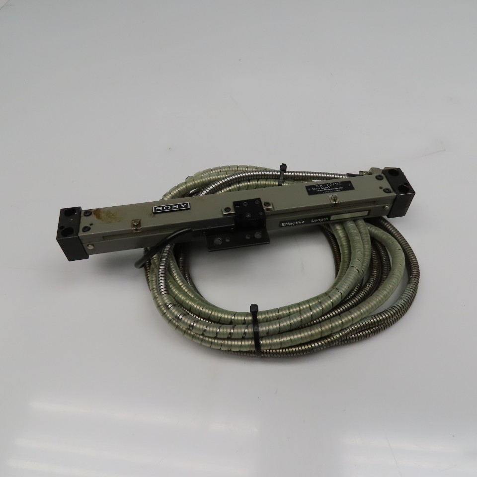Sony Magnescale SR-721RD Linear Encoder Scale 200mm 10' Cable
