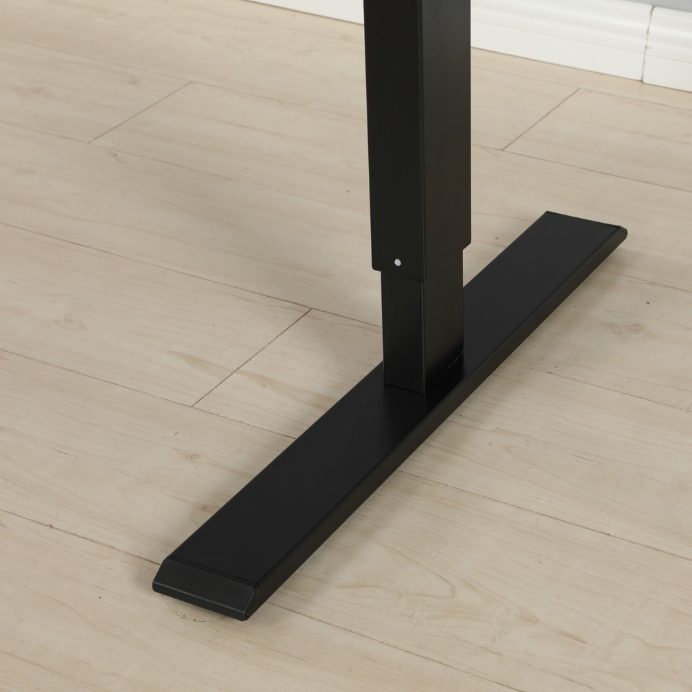 L-Shaped Height Adjustable Electric Standing Desk Computer Table With Type-C