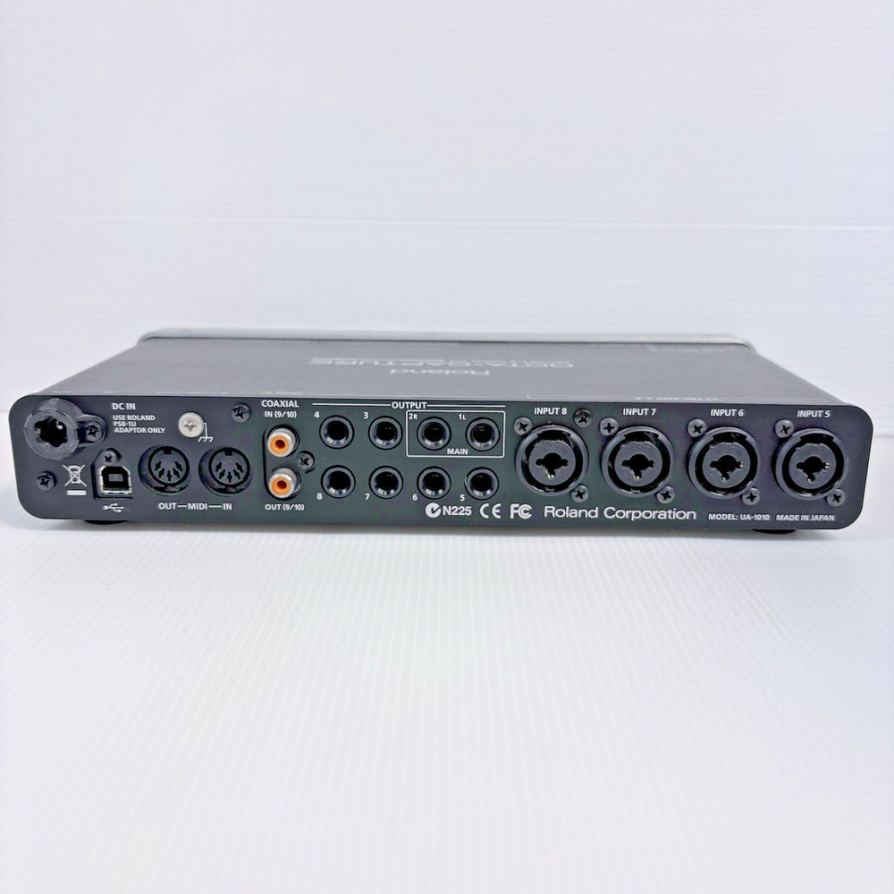 Roland Octa-Capture UA-1010 USB Audio Interface Tested Working Used