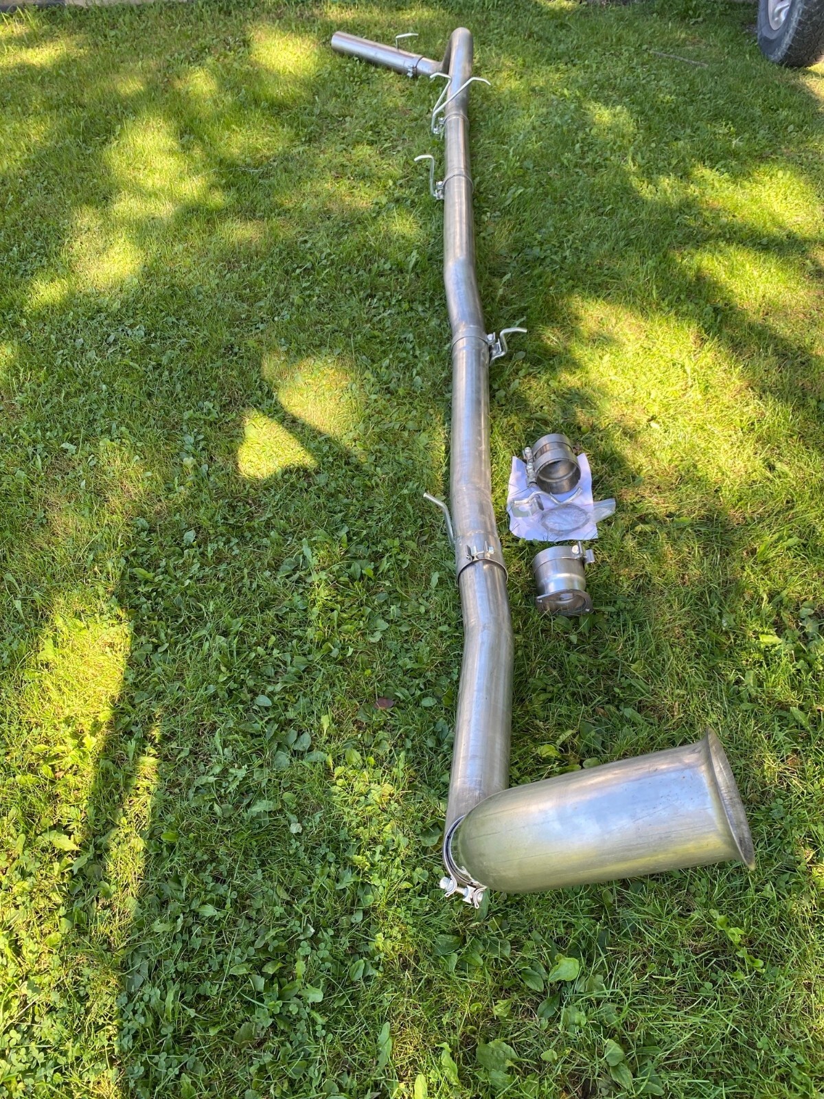 Exhaust Pipe Kit 2003-2007 Ford F250 F350 Powerstroke 6.0 409 Stainless Steel