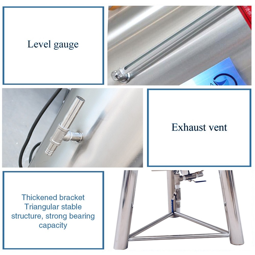 200L Commercial Pasteurization Machine Pasteurizer for Milk Juice Sterilization