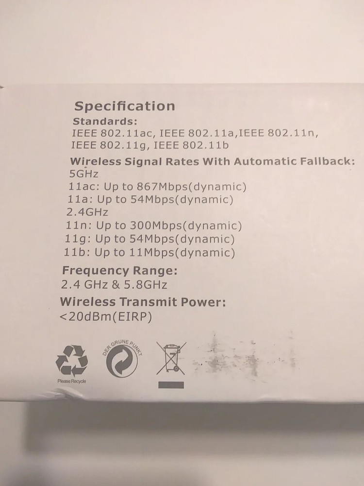 wireless range extender 1200Mbps