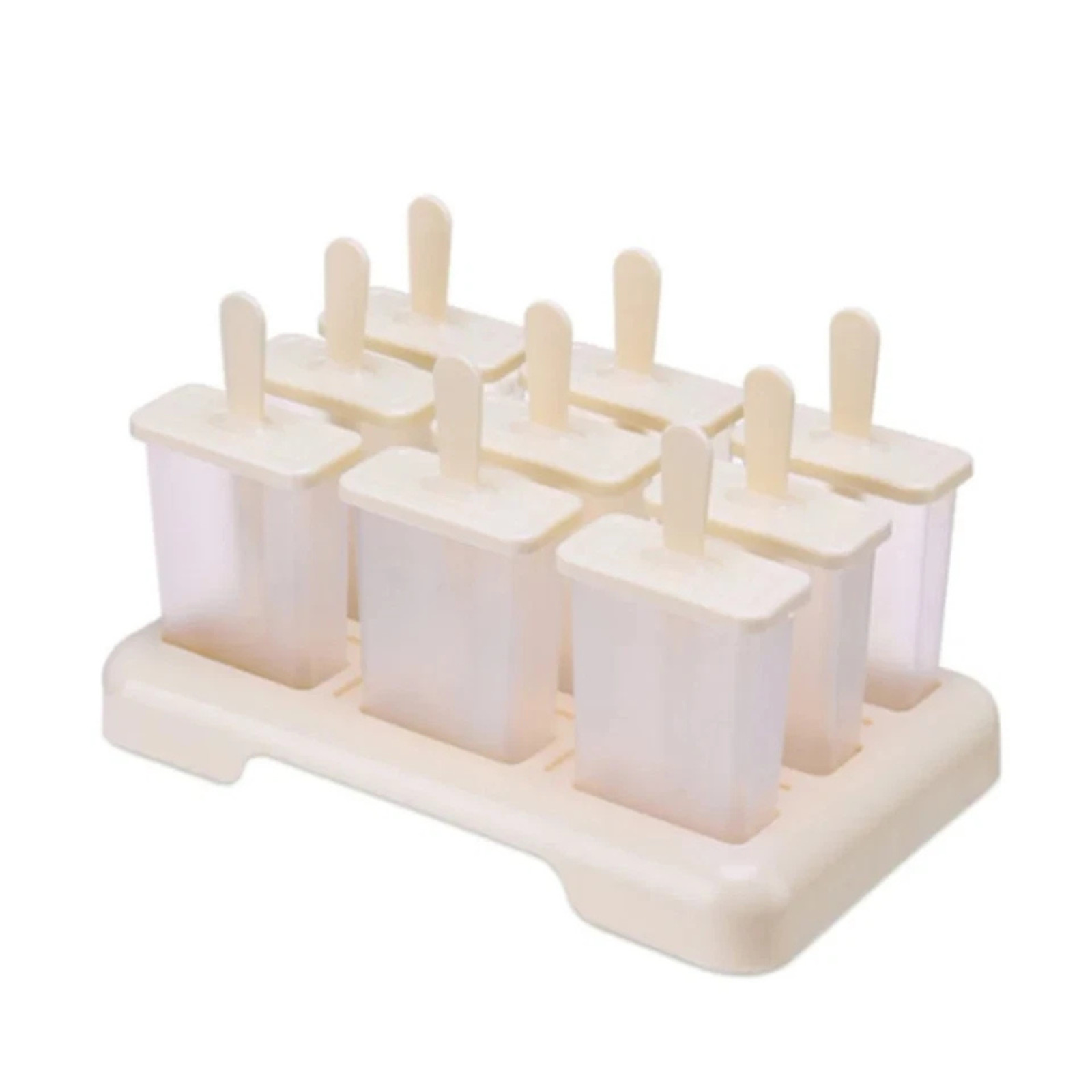 Popsicle Maker Mold | 9 Molds with Tray | Frozen Juice, Ice Cream Smoothie