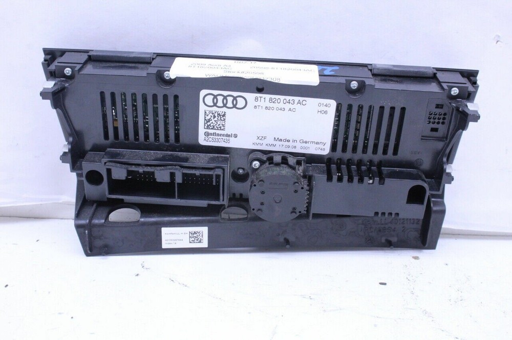 2009-2010 Audi A4 A5 S4 S5 Climate Temperature Control Panel OEM