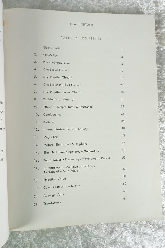 1966 RCA Battery Manual & 1968 Analysis/Sol'n Of Basic Electronic Problems Books