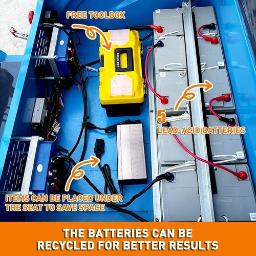 2.5Ton Electric Forklift W/ 60V 70Ah Charger Side Shift Solid FREE SHIPPING