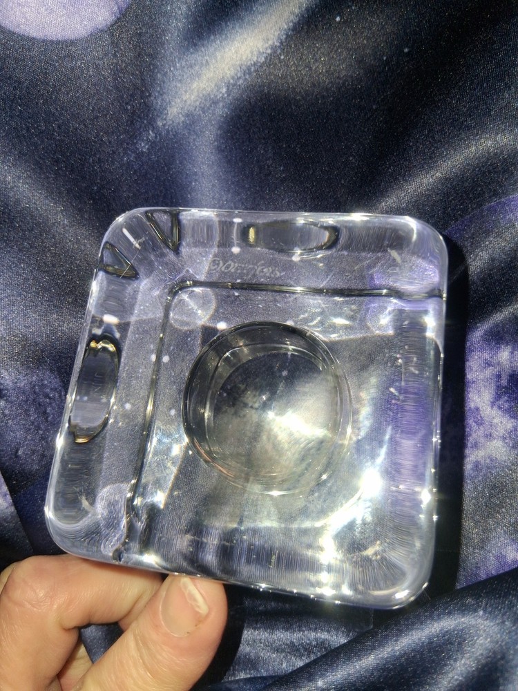 Orrfore Crytal Tealight Cube