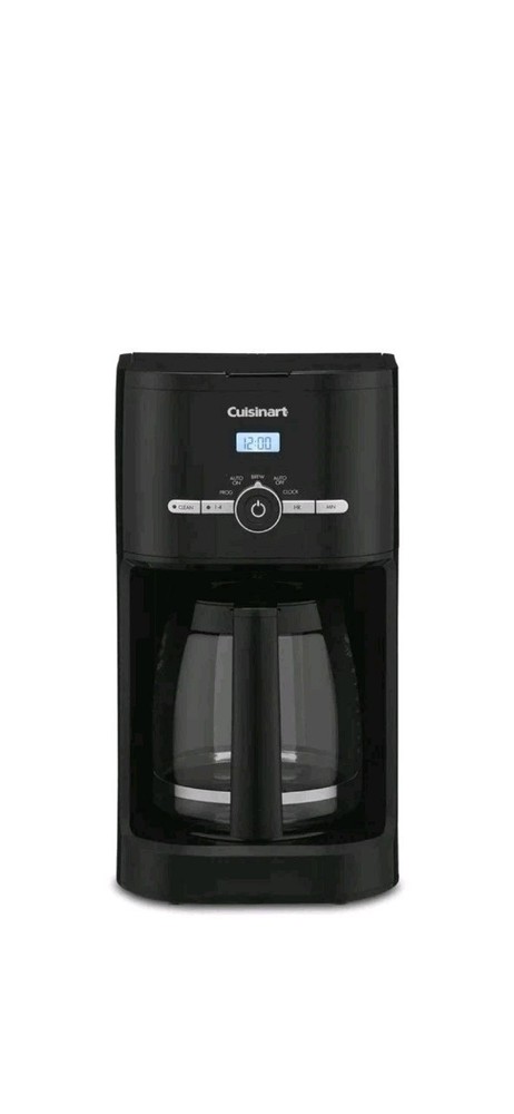 Cuisinart Classic 12-Cup Programmable Coffeemaker, Black, DCC-1120