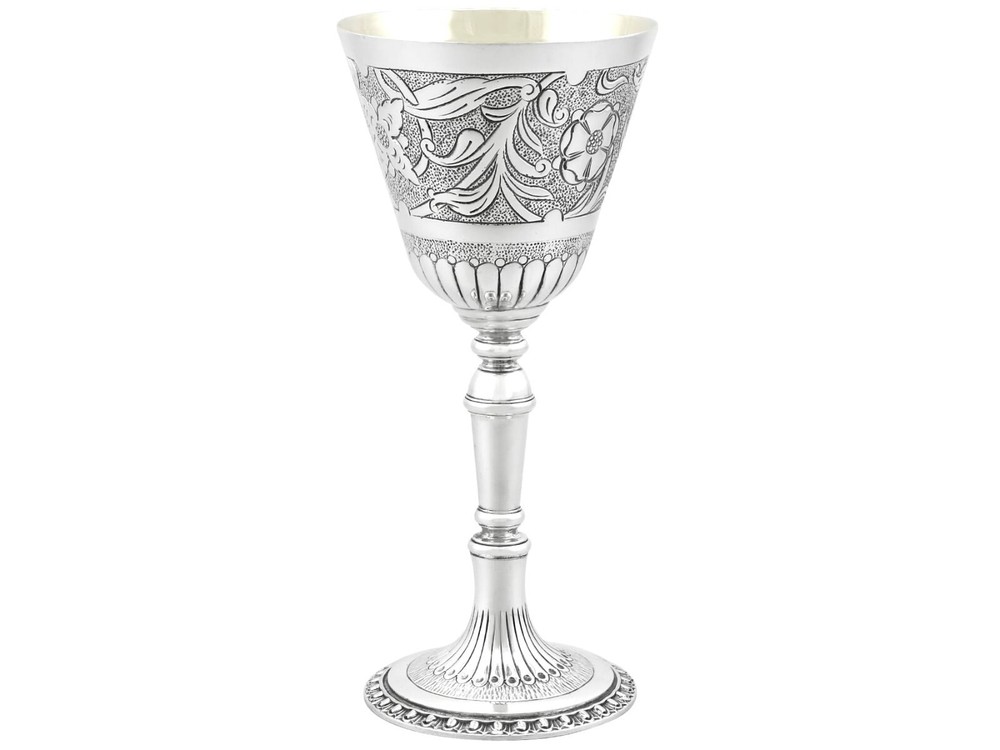 Vintage Sterling Silver Goblets (1969)