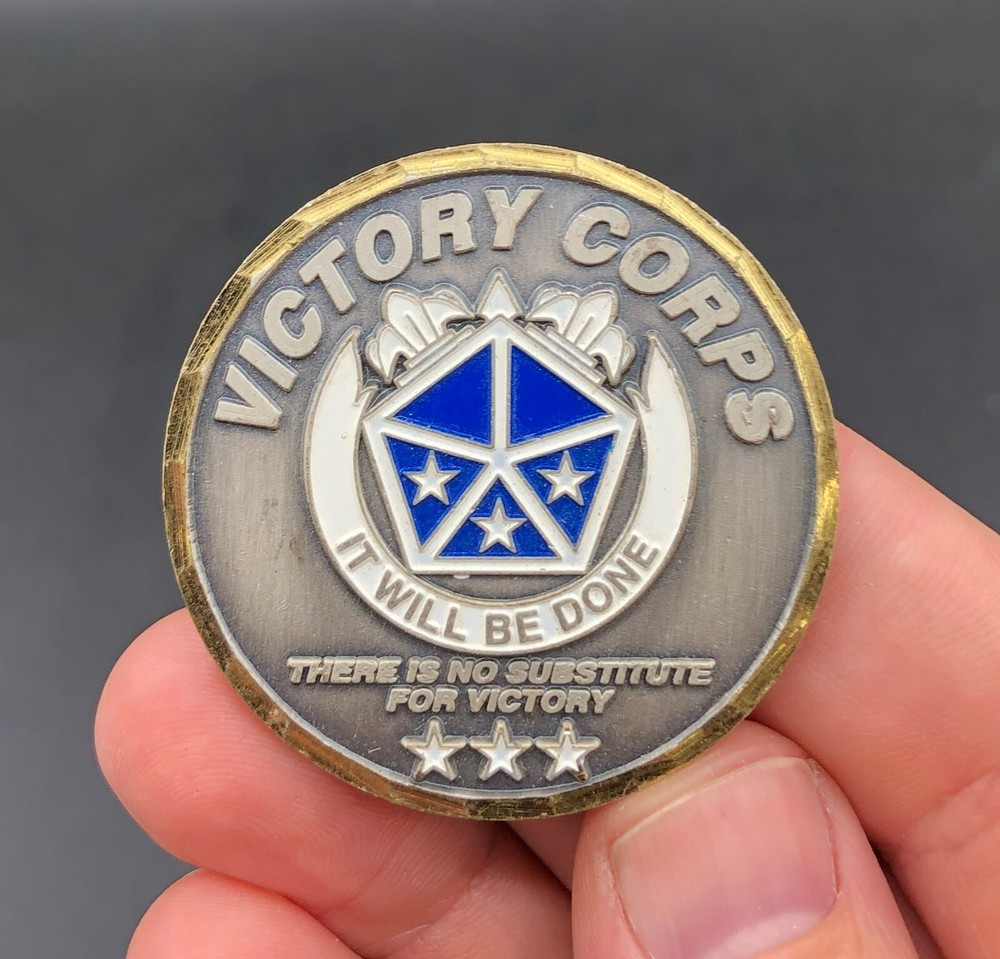 US Army Victory Corps Command Sergeant Major Challenge Coin Challenge Token