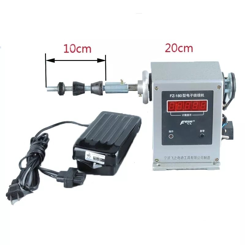 Electric Winding Machine Adjustable Type Semi-automatic Counting Winding Tool