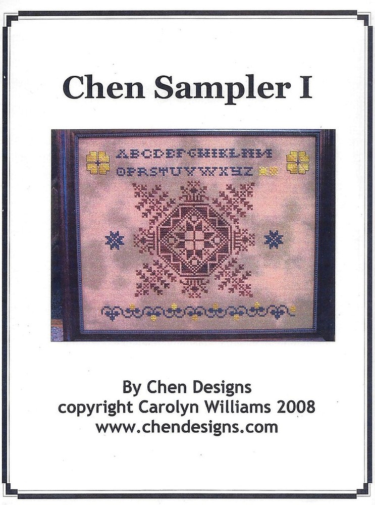 CHEN SAMPLER I CROSS STITCH CHART-CHEN DESIGNS