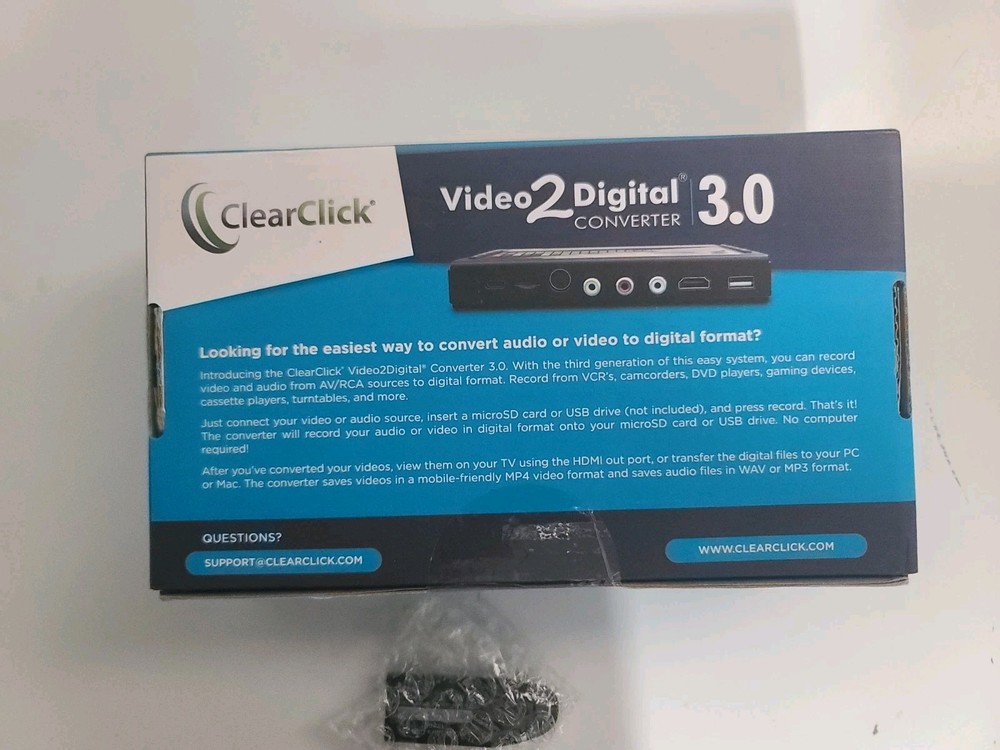 ClearClick Video to Digital Converter 3.0 Third Generation Bundle Edition w/ USB