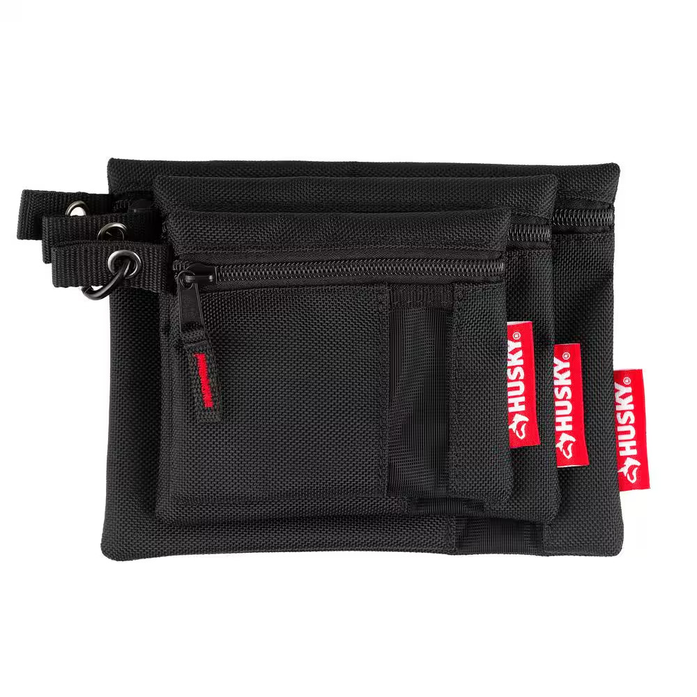 Assorted Size Parts Organizer Pouch Bag Set