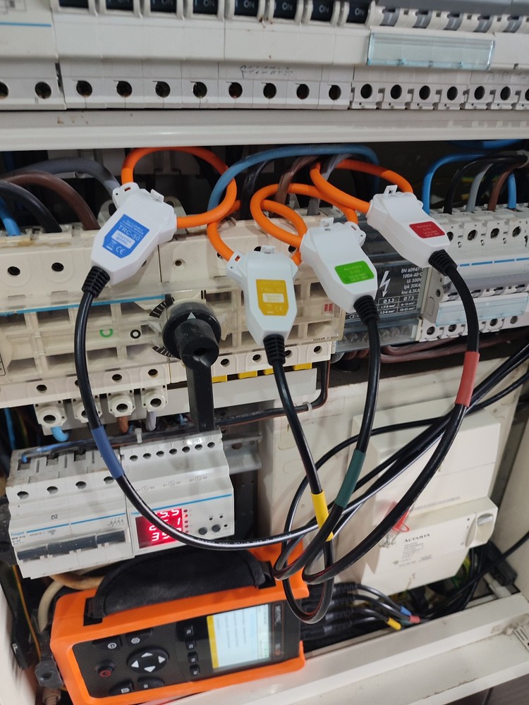 Electric Energy Meter Data Logger Network Power Quality Analyzer - MEATROL Mi550