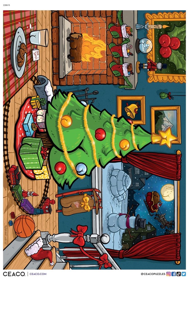 Butts on Things Christmas Puzzle