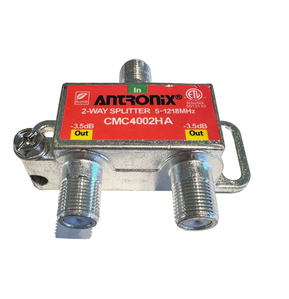 Antronix CMC4002H Splitter - Drop, 2-Way, Horizontal