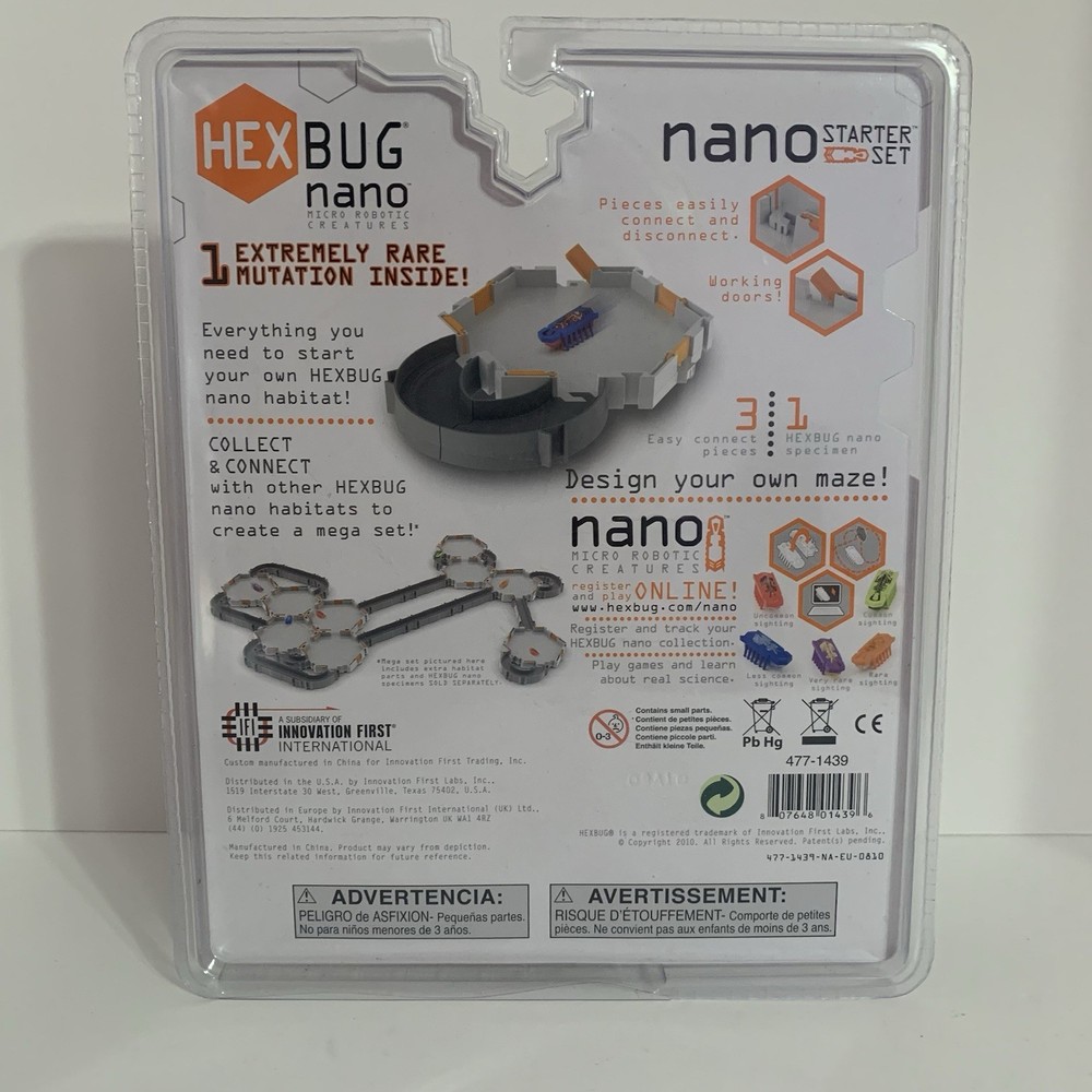 HexBug Hex Bug Nano Starter Set 1 Extremely Rare Mutation New NIB