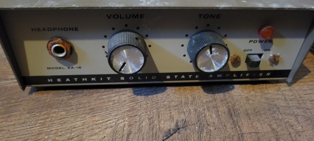 VTG Tested HeathKit AA-18 Solid State Single Channel Amplifier - Good Condition