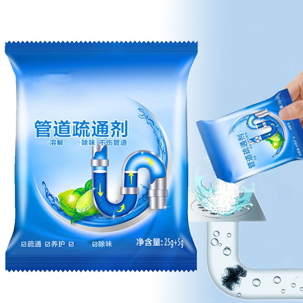 Clogless Quick Sink And Drain Powder, Powerful Kitchen Pipe Dredging Agent TL