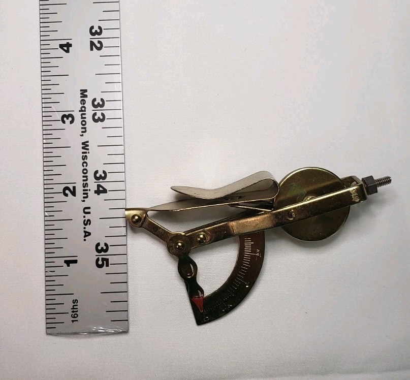 Vintage Postage Letter Scale, Japan, Missing Bottom Attachment