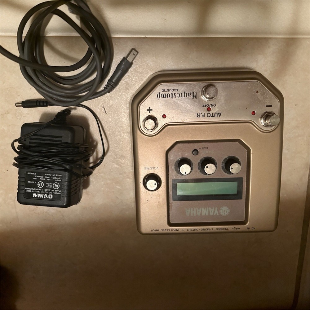 Yamaha Magicstomp UB99A Digital Acoustic Guitar Effects Processor w/ AC Adapter