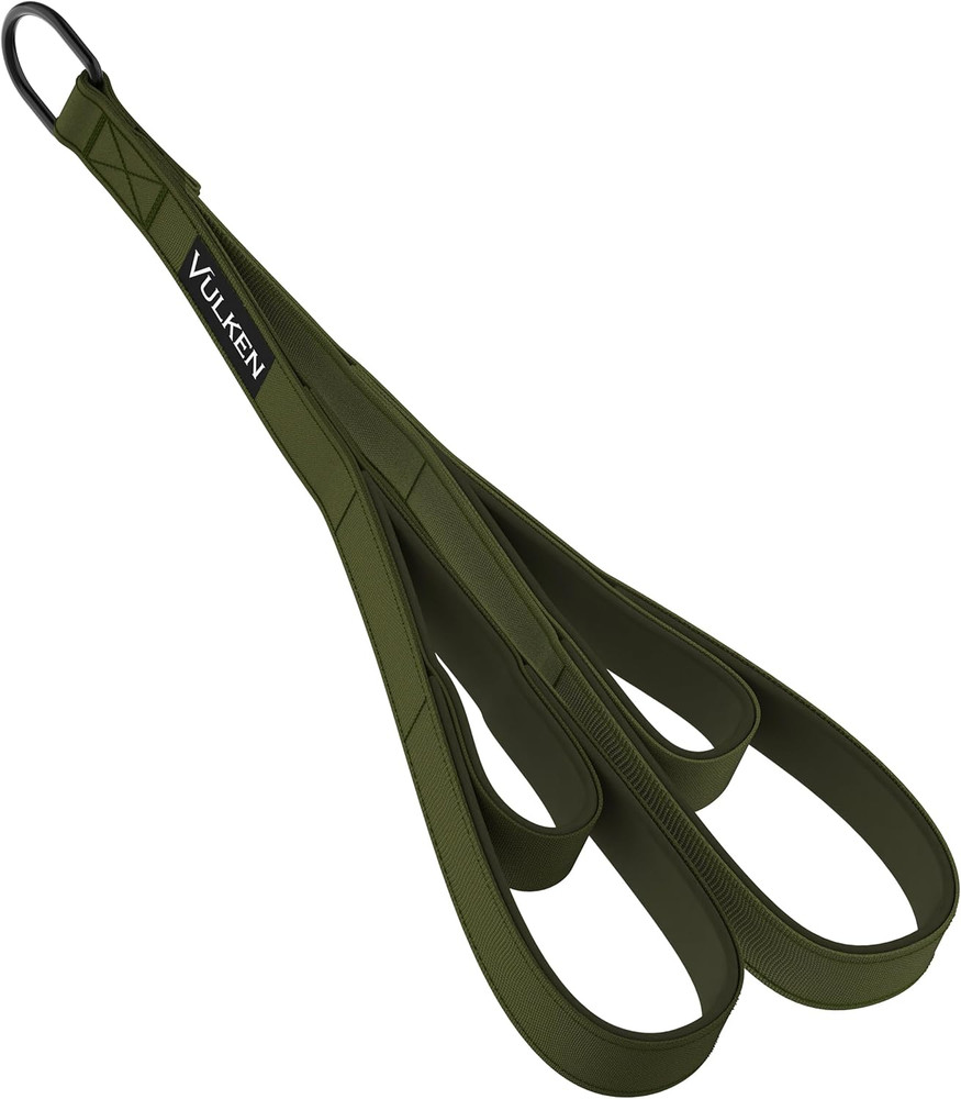 Tricep Rope Cable Attachment. Dual Lengths in One