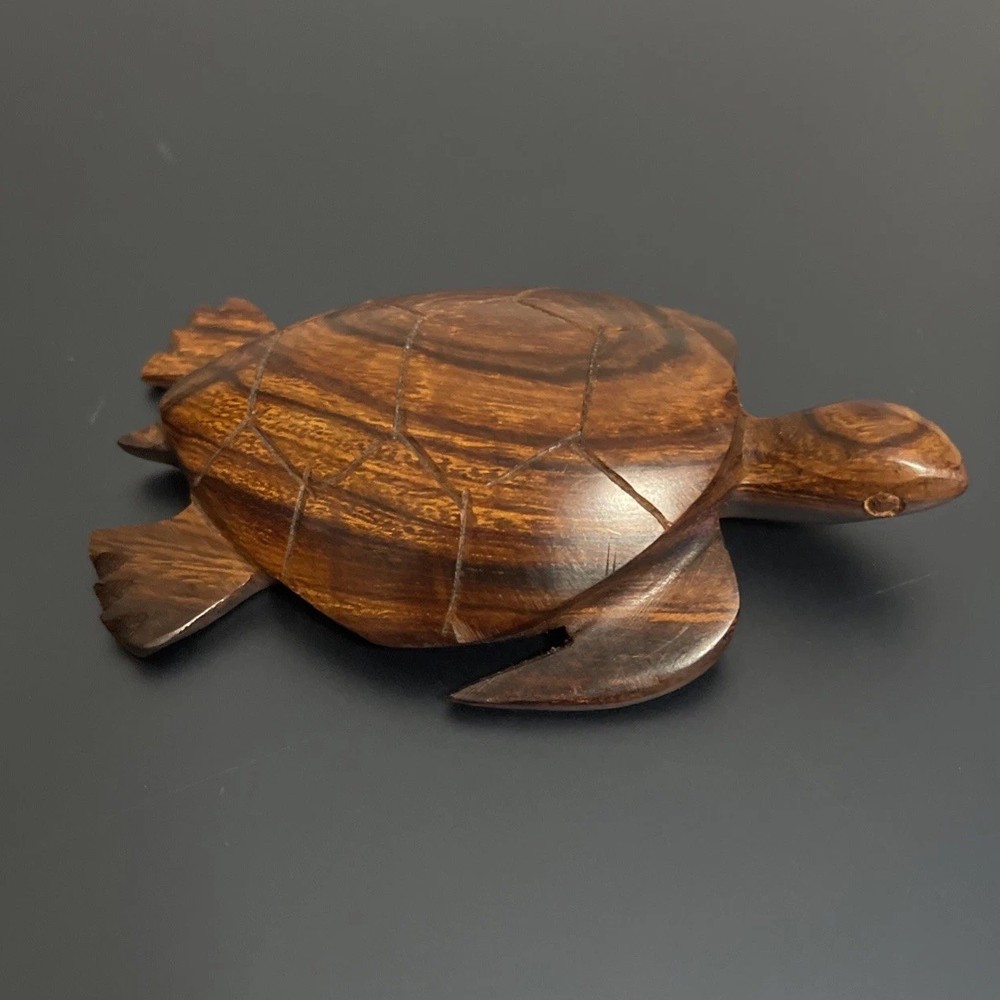 Ironwood Carved Turtle 4"