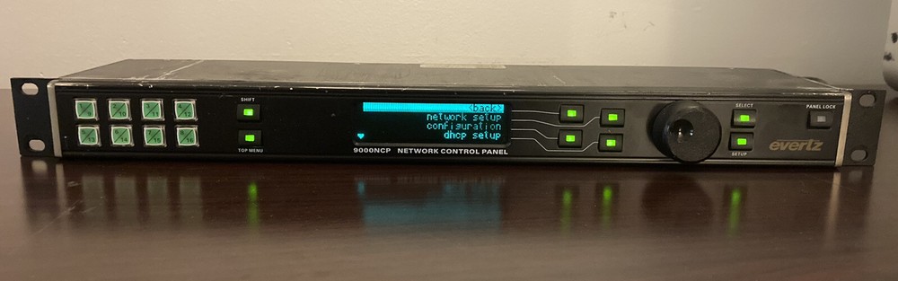 Evertz 9000NCP Network Control Panel