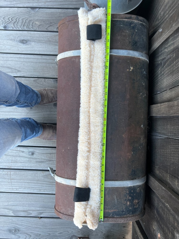 Fleeced Lined Western Girth Size 32 Unbranded Used  Western Cinch