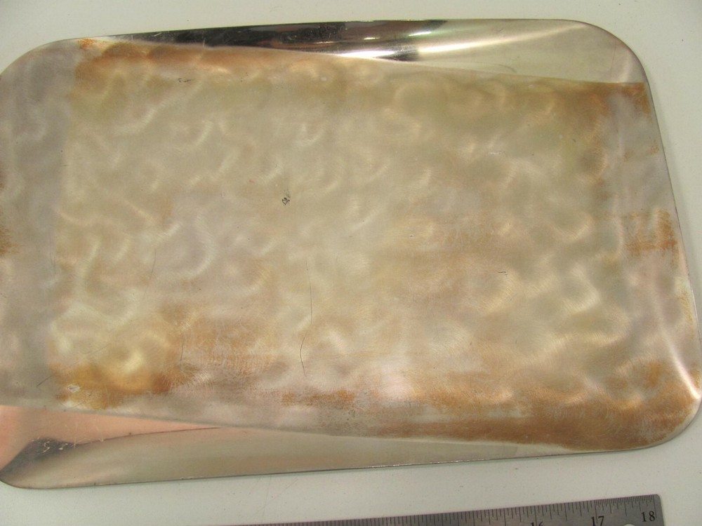 WMF IKORA Germany POLISHED BRASS SERVING TRAY SET