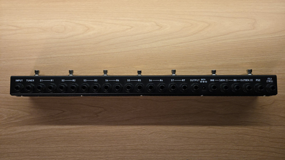 Accel FX8 Command Center, 8 Loop Pedal Switcher with Printed Manual