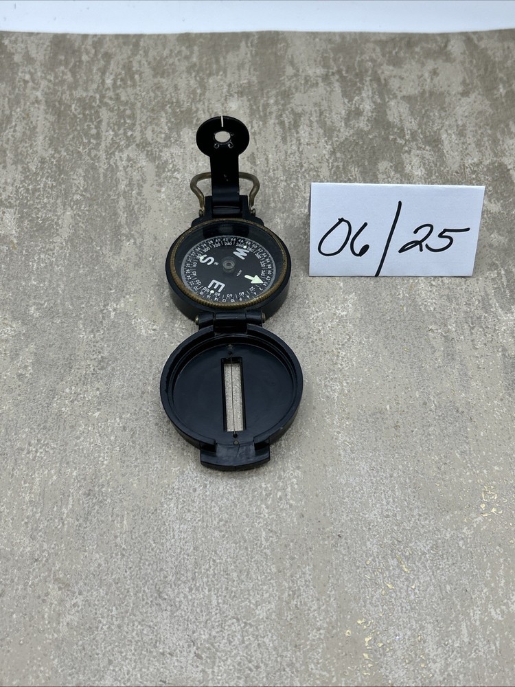 Vintage Engineer Lenstatic Directional Compass 12BX