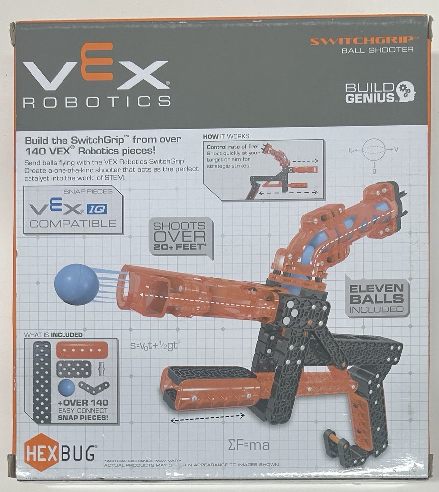 Hexbug Switchgrip Ball Shooter Stem Starter