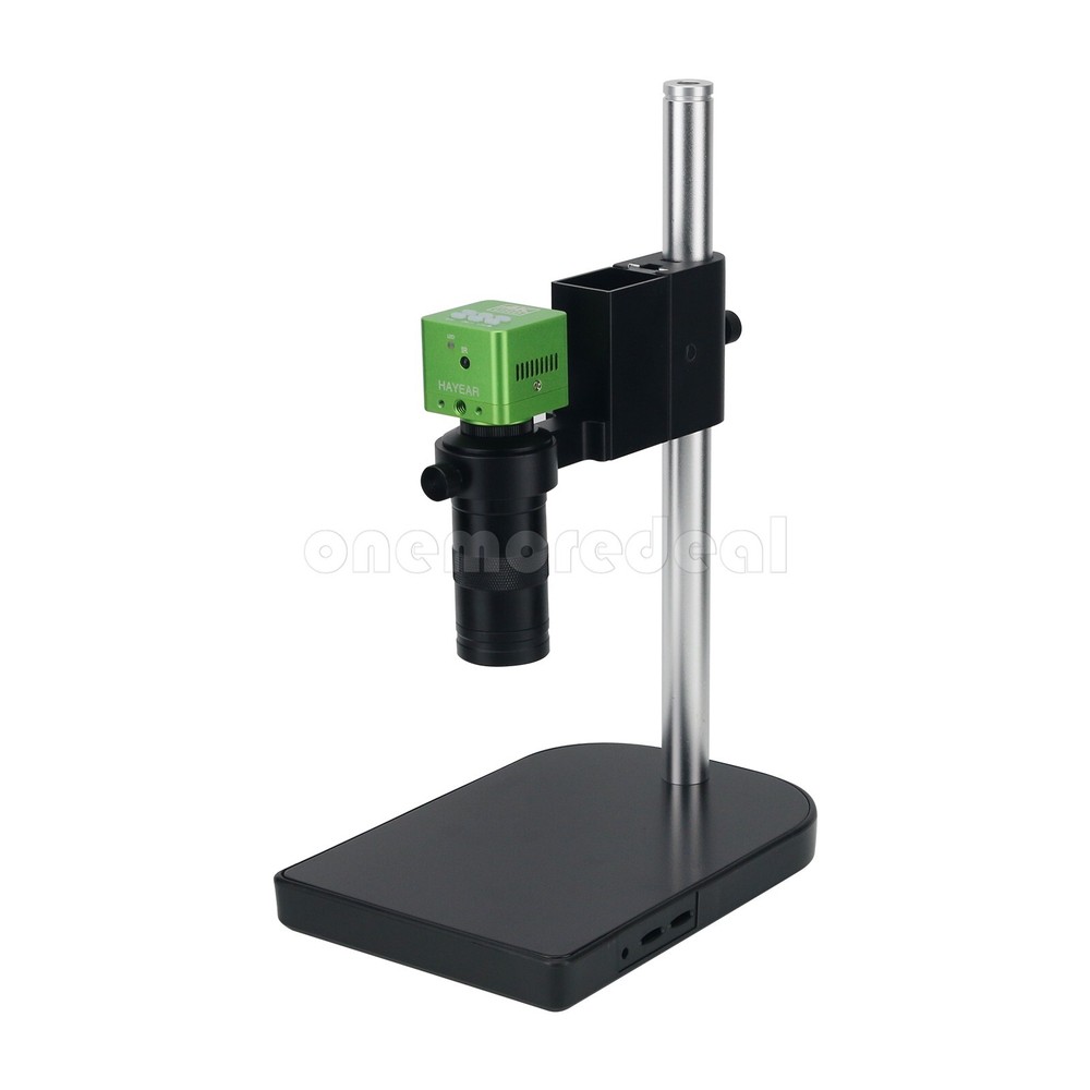 4K 41MP HDMI-Fit USB Digital Video Microscope Camera Adjustable 150X C Mount