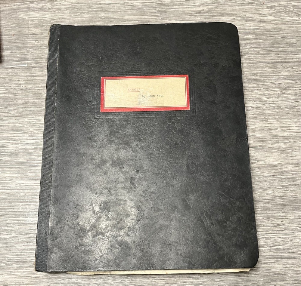 America - Leon Katz Play Script
