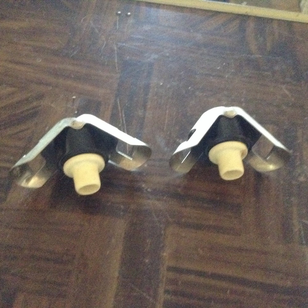 Assorted bar pour spouts, caps and openers