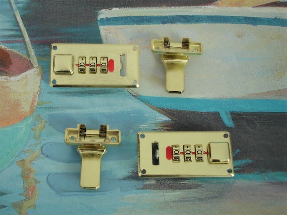Combination Locks 1 Pair Replacement for Briefcase Attache Case Laptop Bag