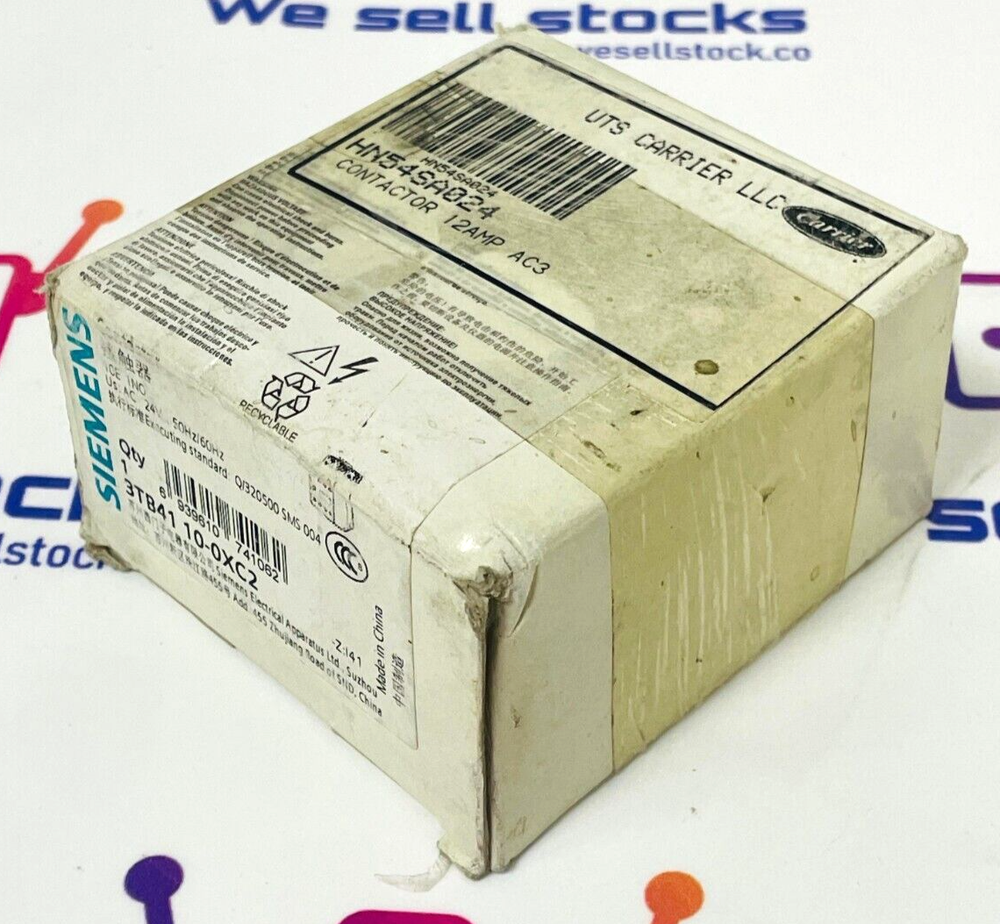 SIEMENS 3TB4110-0XC2 Contactor