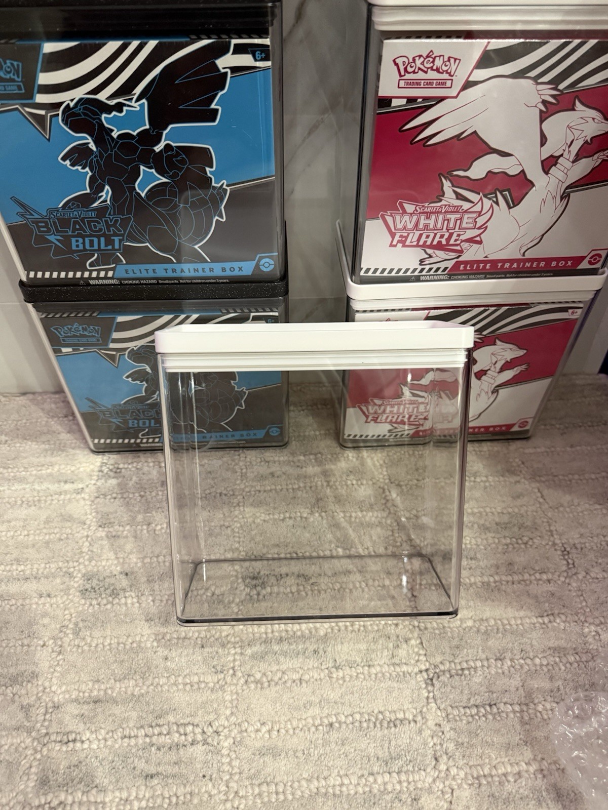 Pokemon ETB Protector Case ELITE TRAINER BOX DISPLAY (DISPLAY CASE ONLY NO ETB)