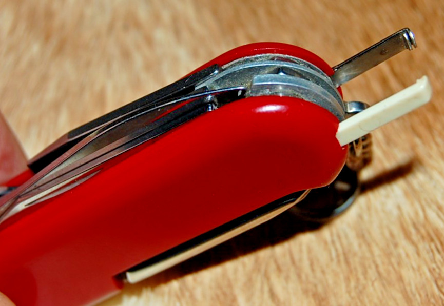 Wenger Delémont Collection Backpacker (Serrated) 85mm Swiss Army Knife